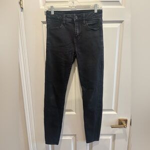 American Eagle Next Level Stretch Black Skinny Jeans